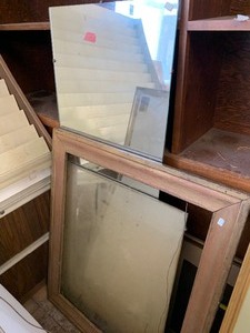 lot 70 image: Mirrors and picture lot