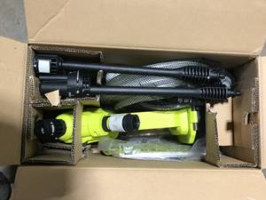 RYOBI ONE 18V EZClean 320 PSI 0.8 GPM Cordless Battery Cold Water Power Cleaner (Tool Only)   Customer Returns See Pictures