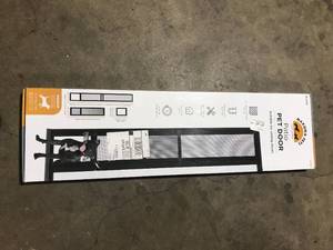 Hakuna Pets Medium Patio Pet Door, Suitable for Sliding Doors  Customer Returns See Pictures