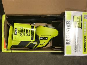 RYOBI ONE 18V Cordless Grass Shear and Shrubber Trimmer (Tool Only) Customer Returns See Pictures