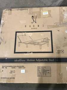 MAYKOOSH Black, Twin XL, Height Electric Adjustable Bed Frame Base With Wireless Remote Control  Customer Returns See Pictures