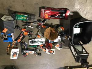 Lot of Assorted Hand Tools and Hardware Various Models and Conditions Customer Returns See Pictures