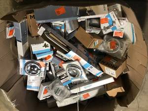 Gaylord of Assorted Bathroom Plumbing Items Various Models and Conditions Customer Returns See Pictures