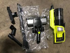 RYOBI ONE HP 18V Brushless Bagless Cordless Pet Mesh Filter Stick Vacuum Cleaner (Tool Only)  Customer Returns See Pictures