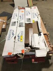 Pallet of Mixed Assorted Flooring Various Models and Conditions    Customer Returns See Pictures