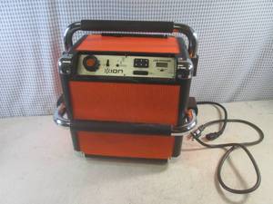 lot 1 image: (D-2) Ion Job Rocker Bluetooth Speaker - Powers On