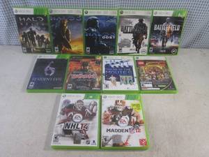 lot 23 image: (CSB) Assorted XBox 360 Games