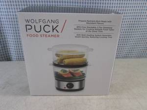 lot 27 image: (CSB) Wolfgang Puck Food Steamer