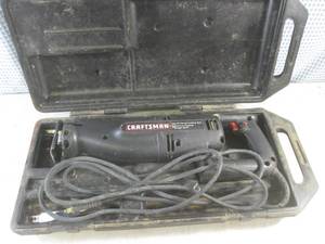 lot 31 image: (EW6) Craftsman 34HP Reciprocating Saw with Case
