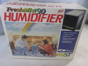 lot 140 image: (A-1) Freshmist 90 Humidifier - Open Box New Old Stock