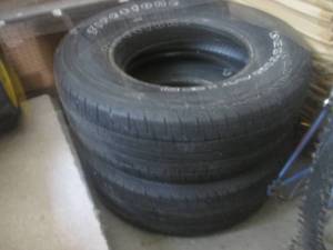 lot 156 image: (BR1) Pair Firestone Destination LE2 Tires P25570R16
