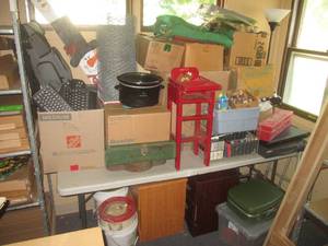 lot 242 image: (RMT) Large Assortment of UnclaimedUnsold Lots - Everything On, Under and By Table - Table Not Included