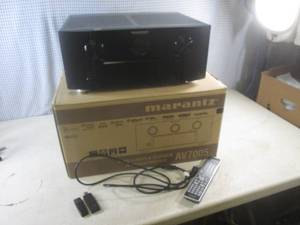 lot 262 image: (A-3) Marantz AV7005 AV Pre Tuner Preampi-Tuner with Remote in Original Box Includes Oppo Wireless Adaptor