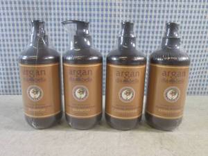 lot 89 image: (EC1) 2 Shampoo 2 Conditioner Argan Dia Bella 10.1oz Pump Bottles