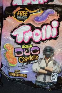 Trolli Sour Duo Crawlers Soft & Gummi Candy (6 Packs)