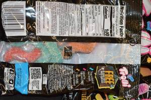 Lot of 6 Trolli Sour Bursting Crawlers Gummy Candy 4.25 oz