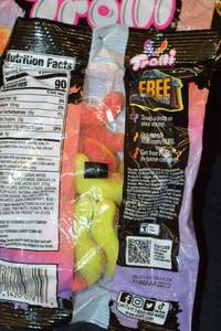 Lot of 6 Bags of Trolli Sour Candy Assortment