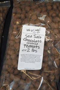 Lot of 2 Sea Salt Chocolate Covered Peanuts (2 lbs Each)