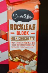 Case of Darrell Lea Rocklea Road Milk Chocolate Blocks - 180g, 12-Count