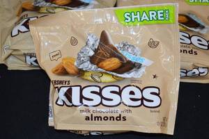 Lot of 3 Hersheys Milk Chocolate with Almonds Share Pack (10 oz Each)