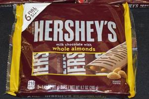 Assorted Hersheys Chocolate Bars - Special Dark and Milk Chocolate with Whole Almonds