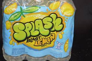 Splash Blast Lemon and Acai Grape Flavored Water Beverages Lot
