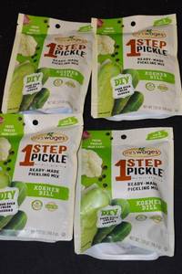 Mrs. Wages 1 Step Pickle Kosher Dill Pickling Mix - 5 Bags