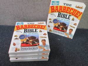 4 Copies The Barbecue Bible by Stev...