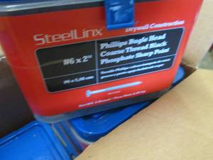 6- 5lb SteelLinx #6X2 Phillips Bug...