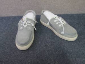 Billy Grey Suede Boat Shoe Size 9 N...