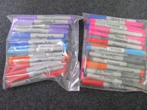 Assorted Colors Sharpies Ultra Fine...