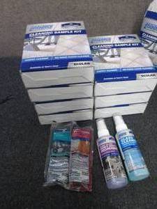 8- 4 pks Ecolab Cleaning Sample Kit...