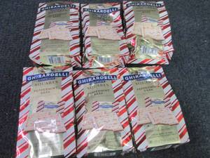 6- 4.57 oz Ghirardelli Peppermint B...