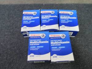 5- 100ct Mens MultiVitamins...