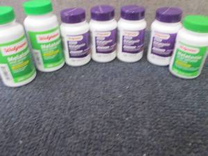 7 Bottles Melatonin...
