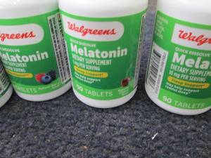 8 Bottles Melatonin...