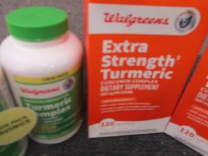 4 Bottles Turmeric...