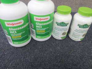 4 Bottles Glucosamine HCl...