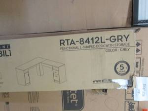 Box 1 of 2 Techni Mobili 60 in. L-S...