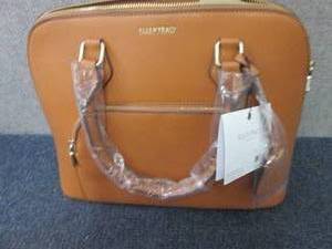 Ellen Tracy Nova Dome Satchel in Co...