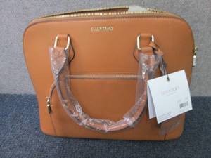 Ellen Tracy Nova Dome Satchel in Co...