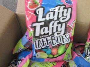 12- 3 oz Laffy Taffy Laff Bites...