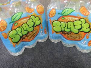 2- 6pks 16.9 oz Splash Mandarin Ora...