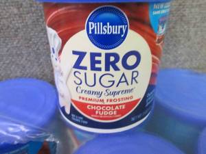 8- 15 oz Pillsbury Zero Sugar Cream...