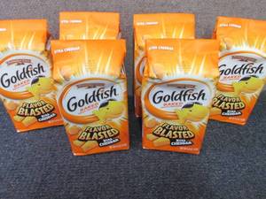 6- 6.6 oz Goldfish Xtra Cheddar Bak...