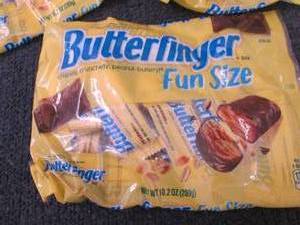 3- 10.2 oz Butterfinger Fun Size...