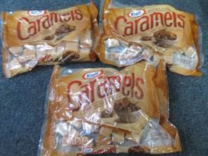 3- 11 oz Kraft Caramels...
