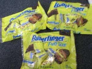 3- 10.2 oz Butterfinger Fun Size...