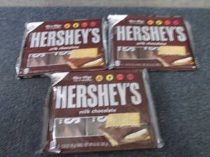 3- 6pk-9.3 oz Hersheys Bars...