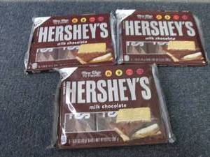 3- 6pk-9.3 oz Hersheys Bars...